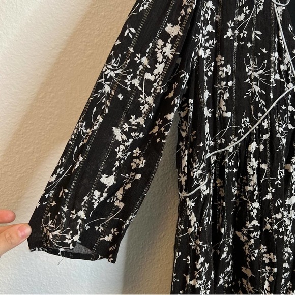 BA&SH Frezza Printed Mini Smock Dress - Picture 9 of 12